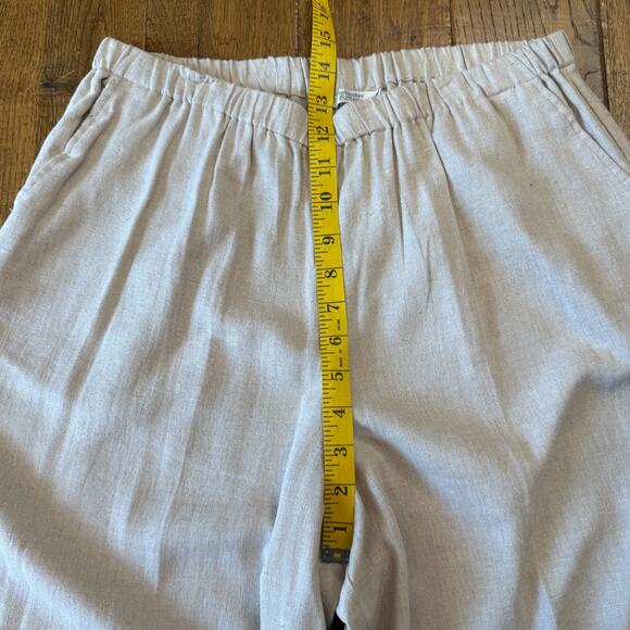 Westbound 100% Linen Button Up Shirt Womens XL with Linen Blend Capri Pants L - Picture 5 of 14